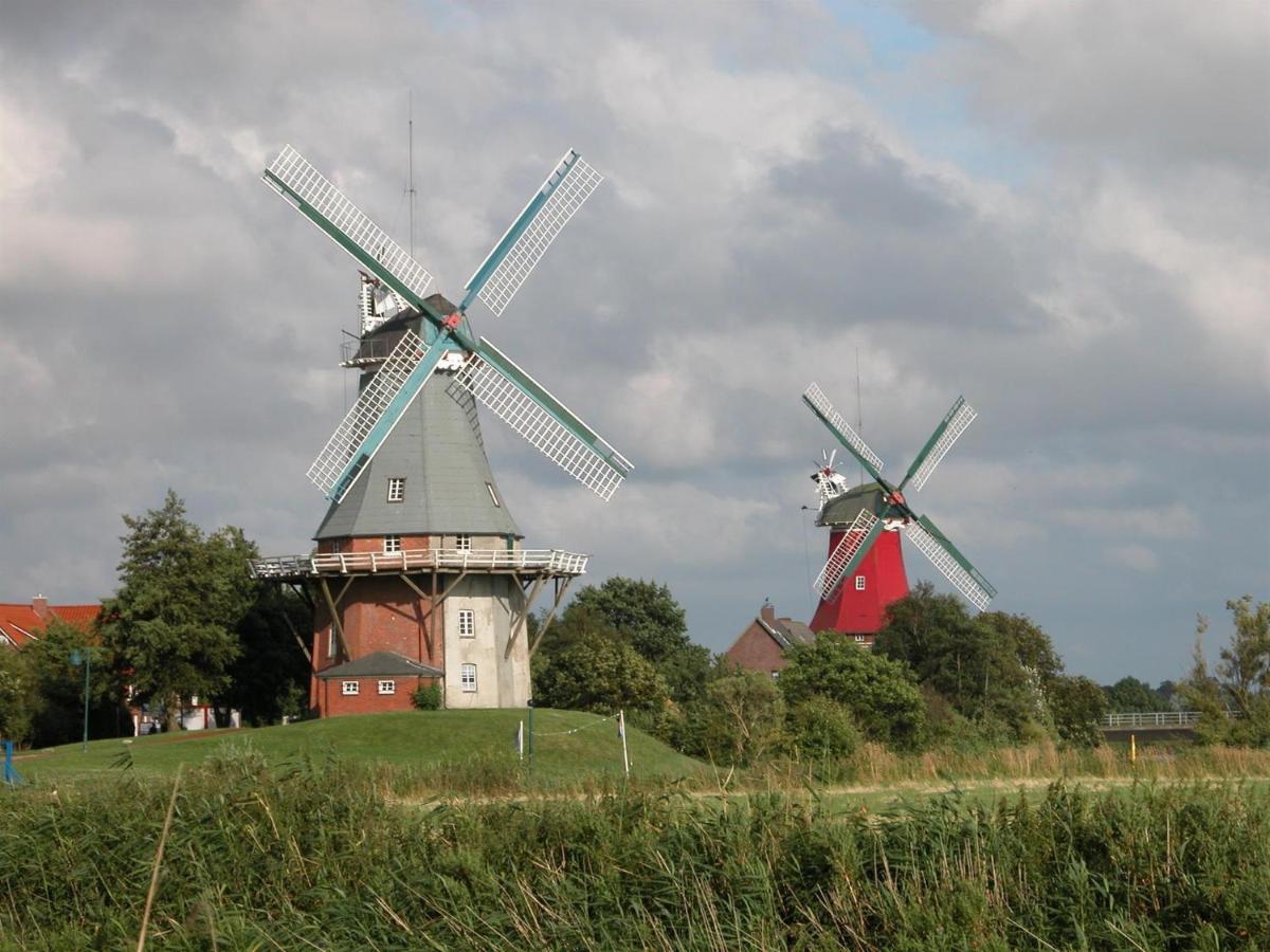 Oltmanns Ferienhaus Bummert Am Hafen Greetsiel Extérieur photo