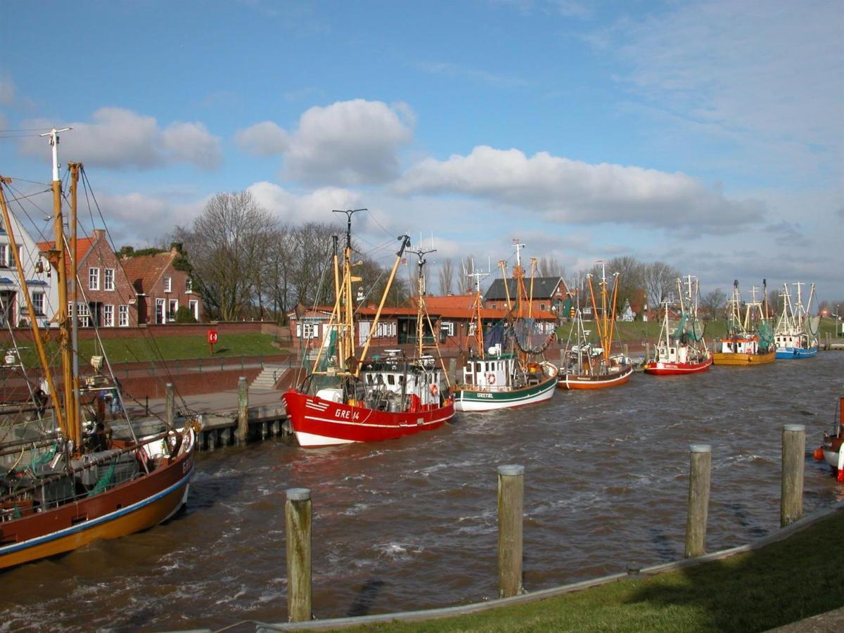 Oltmanns Ferienhaus Bummert Am Hafen Greetsiel Extérieur photo