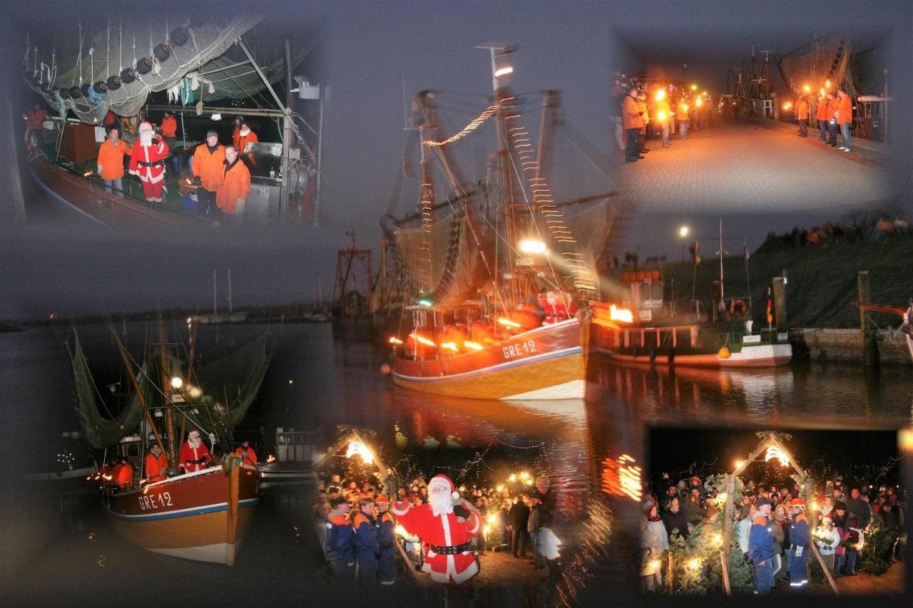 Oltmanns Ferienhaus Bummert Am Hafen Greetsiel Extérieur photo
